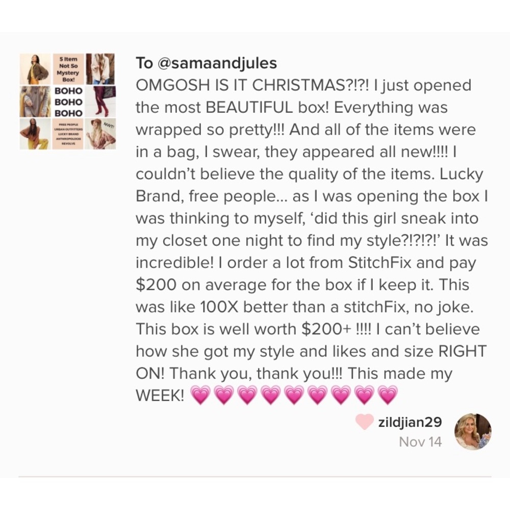 Romantic Boho Mystery Box LoveShackFancy Ruffles - Picture 10 of 16